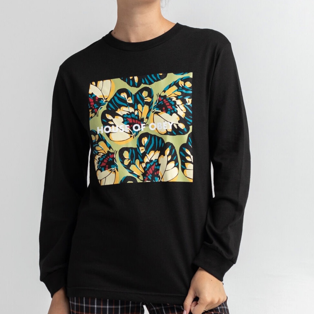 OBEY butterfly shirt